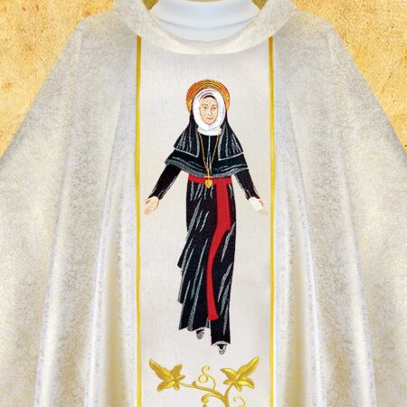 Casula bordada São Maria de Matias