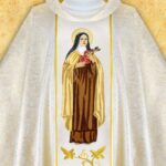 Casula bordada São Teresa