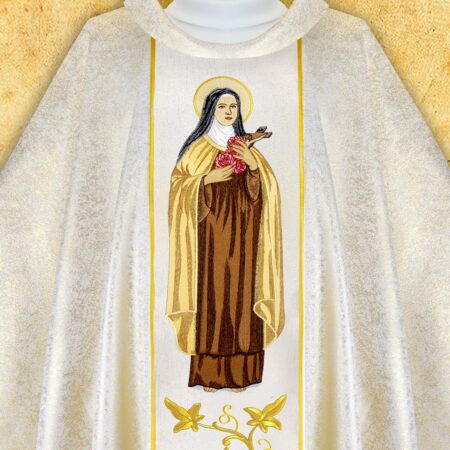 Casula bordada São Teresa