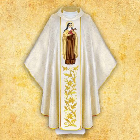 Casula bordada São Teresa