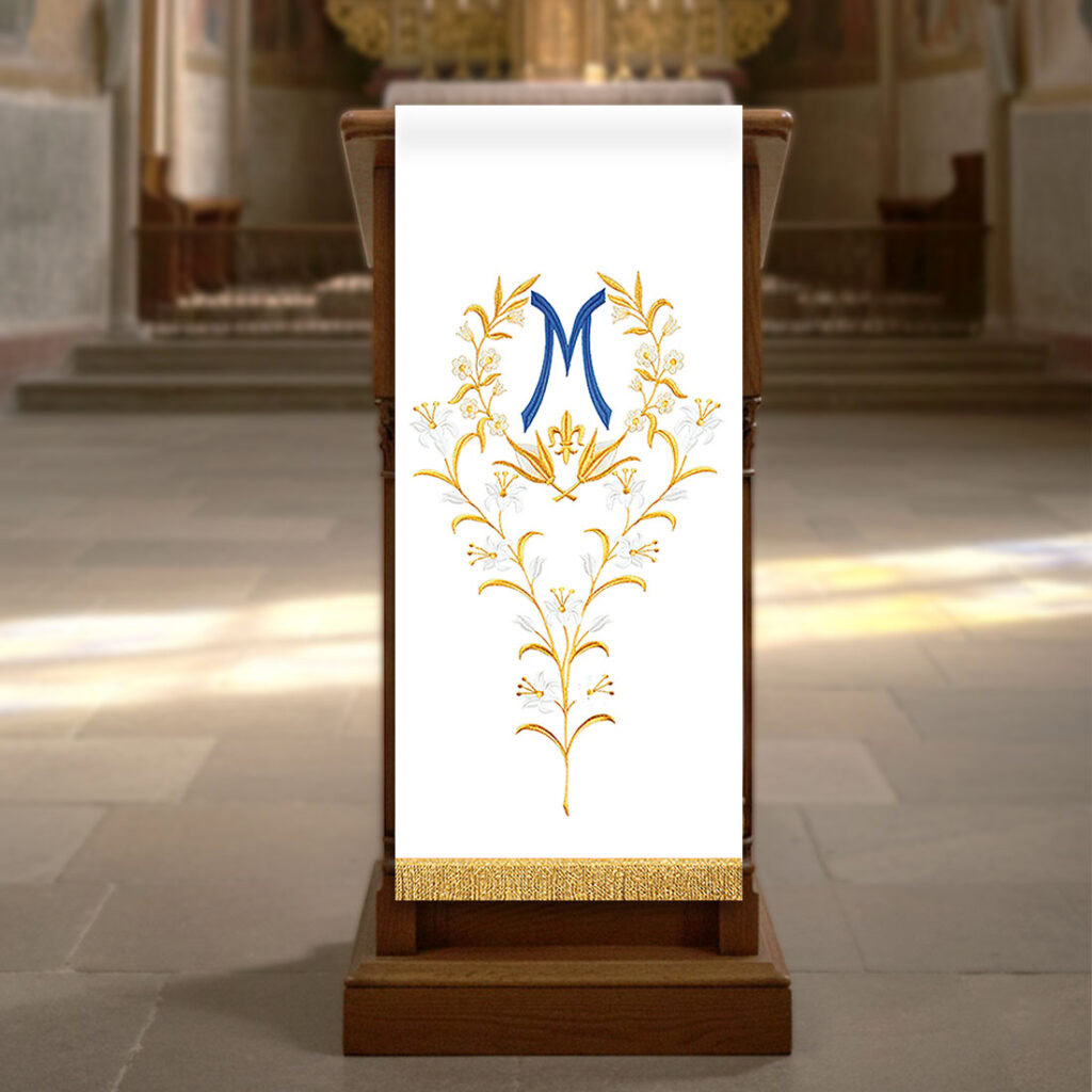 Lektorium haftowane maryjne