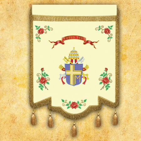 Bandeira Eclesiástica São João Paulo II