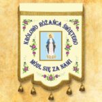 bandeira da igreja Nossa Senhora do Rosário