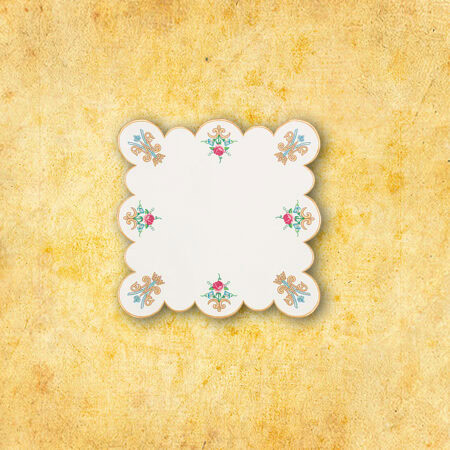 Cobertura de altar mariana bordada 45x45cm
