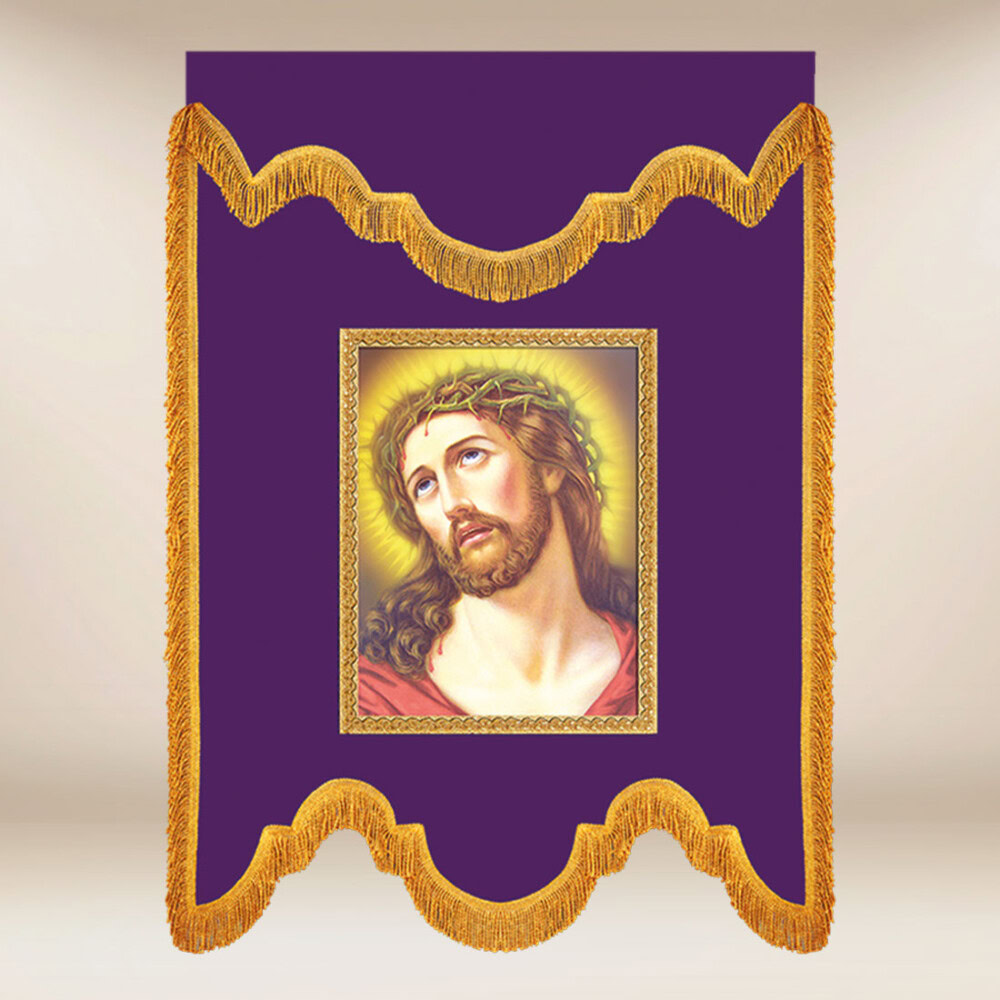 Bandeira de Luto Roxa