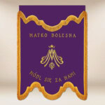 Chorągiew żałobna Matka Bolesna