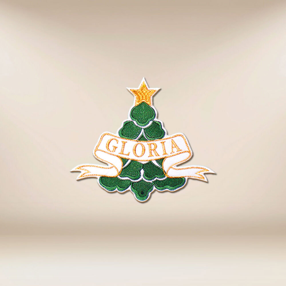 Aplicação bordada Gloria