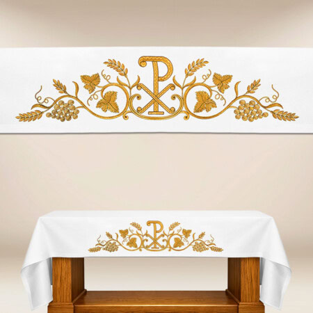 Toalha de altar bordada PX