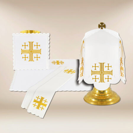 Conjunto de bielizna kielichowa Cruzes de Jerusalém