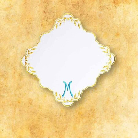 Cobertura de altar litúrgica Mariana 32cm×32cm