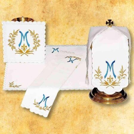 Conjunto de alfaias do cálice Ave Maria