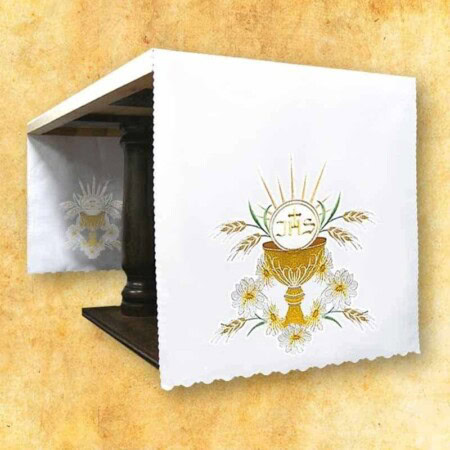 Toalha bordada "Comunhão"