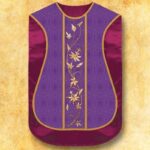 Casula romana réplica roxa IHS