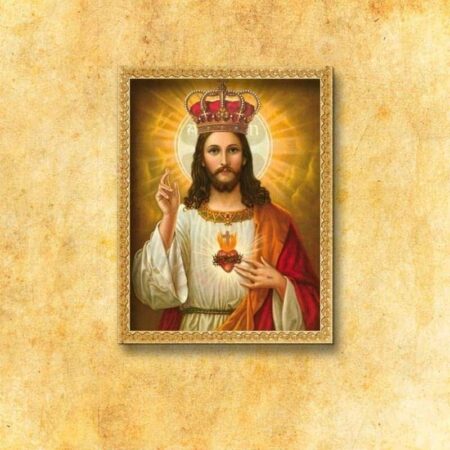 Imagem em Tecido Cristo Rei