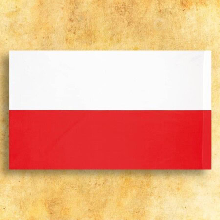 Bandeira Branca e Vermelha