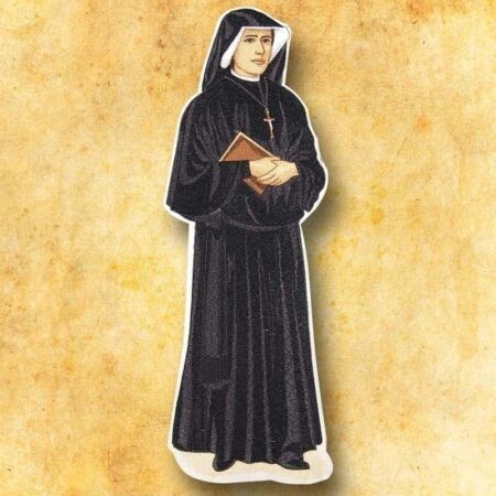 Aplicação bordada São Faustina