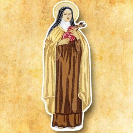 Aplicação bordada São Teresa