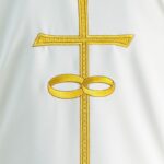 Estola de casamento bordada