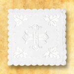 Conjunto de alfaias do cálice branco