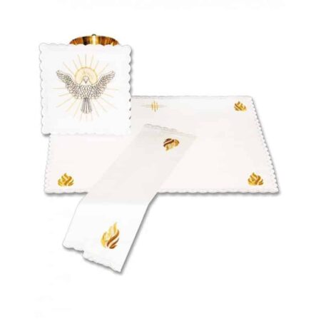 Conjunto de Alfaias do Cálice Duch São bordado