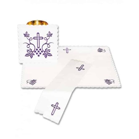 Conjunto de alfaias do cálice roxo