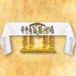 Toalha de altar bordada Betlehem