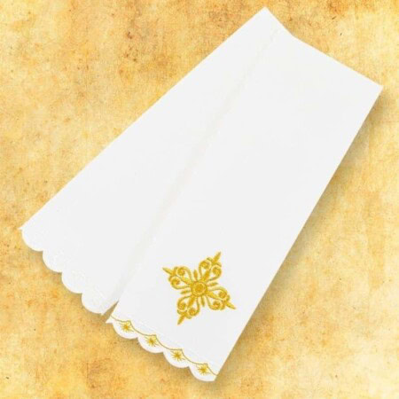 Conjunto de Alfaias do Cálice e Conepeu para Píxide com o Tema da Misericórdia