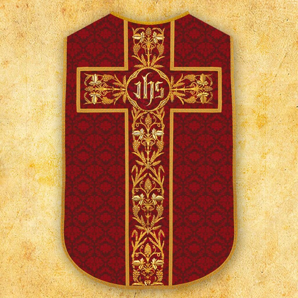 Casula romana réplica IHS