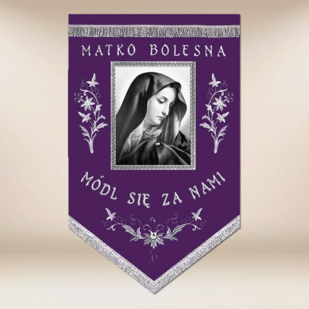 Bandeira de Luto Mãe de Deus