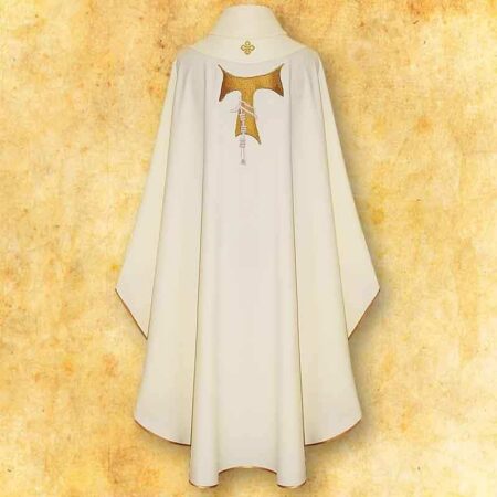 Casula bordada Franciscana