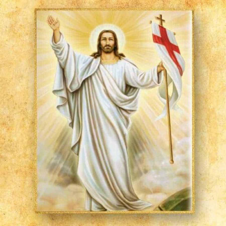Decoração fotográfica Jesus Ressuscitado