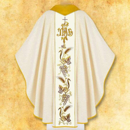 Casula bordada São Padre Pio
