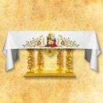 toalha de altar Estrela de Belém