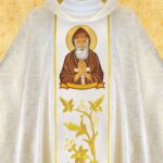 Casula bordada São Charbel
