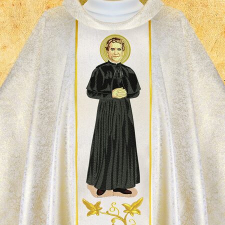 Casula bordada São João Bosco