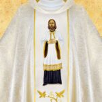 Casula bordada São João Cantius
