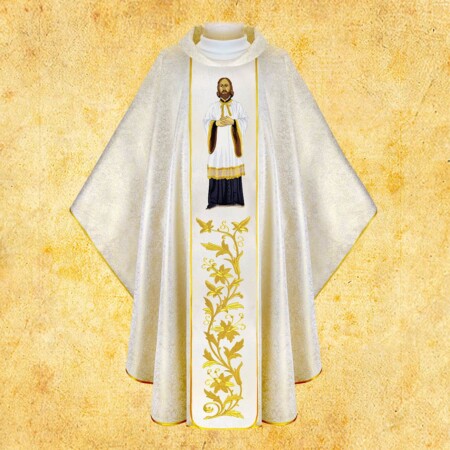 Casula bordada São João Cantius