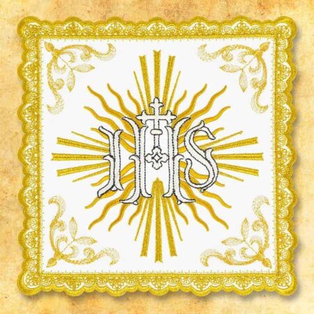 Conjunto de alfaias do cálice Gold IHS