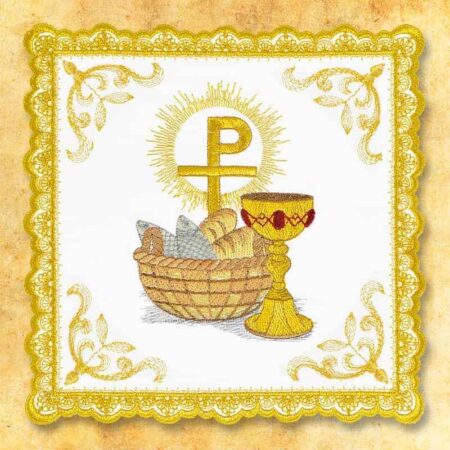 Conjunto de alfaias do cálice Gold Dary