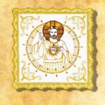 Conjunto de alfaias do cálice Gold Jesus