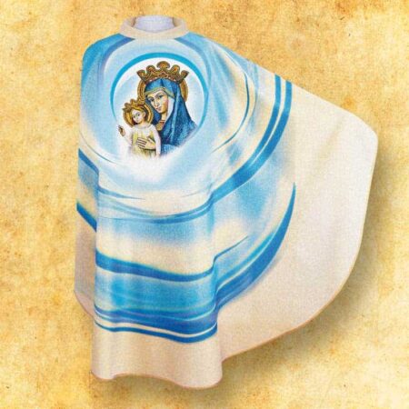 Casula com a imagem da Mãe de Deus