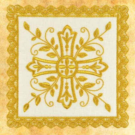 Conjunto de alfaias do cálice de linho