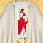 Casula bordada Jesus Bom Pastor