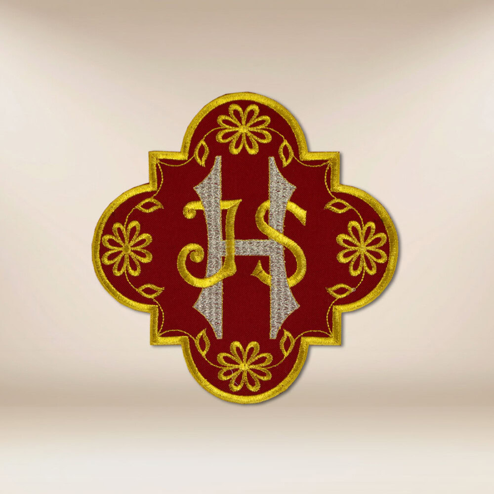 Aplicação bordada IHS