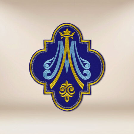 Aplicação bordada Mariana