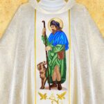 Casula bordada São Roch
