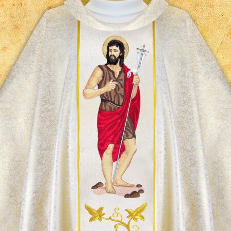 Casula bordada São João Batista