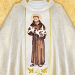 Casula bordada São Francisco