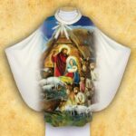Casula impressa para o Natal