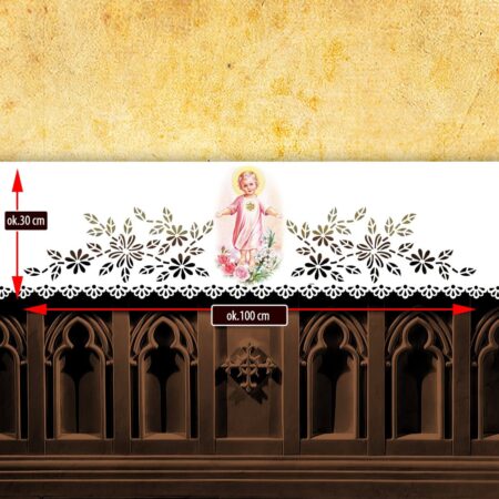 Toalha de altar vazada